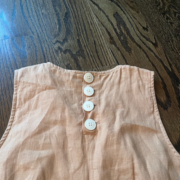 J.Crew Button-Back 100% Linen Shift Dress - Picture 11 of 11